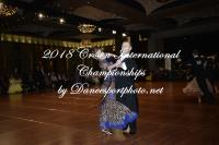 Jonathon Fox & Yumiko Nishiyama at Crown International Dance Championships 2018
