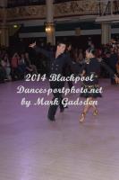 Michael Hemera & Lauren Mcfarlane-Hemera at Blackpool Dance Festival 2014