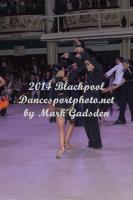 Michael Hemera & Lauren Mcfarlane-Hemera at Blackpool Dance Festival 2014