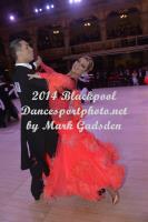 Andrey Begunov & Anna Demidova at Blackpool Dance Festival 2014