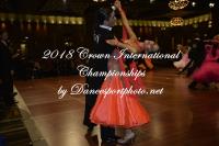 Lachlan Hawkins & Luisa Lekkas at Crown International Dance Championships 2018