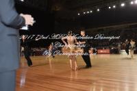 Daniel Potter & Ksenia Podulova at ADS Australian Dancesport Championship 2017