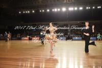 Daniel Potter & Ksenia Podulova at ADS Australian Dancesport Championship 2017