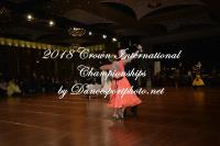 Sean Swanson & Ruby Cartner at Crown International Dance Championships 2018
