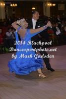 Eric Voorn & Charlotte Voorn at Blackpool Dance Festival 2014