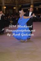Eric Voorn & Charlotte Voorn at Blackpool Dance Festival 2014