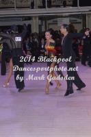 Kirill Voronin & Tatyana Kosenko at Blackpool Dance Festival 2014