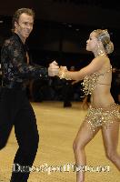 James Jordan & Aleksandra Jordan at UK Open 2007