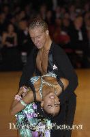 Oleg Negrov & Daria Chesnokova at Blackpool Dance Festival 2007