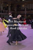 Mark Elsbury & Olga Elsbury at Blackpool Dance Festival 2014