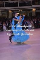 Sascha Karabey & Natasha Karabey at Blackpool Dance Festival 2014