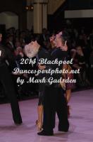 Ferdinando Iannaccone & Yulia Musikhina at Blackpool Dance Festival 2014
