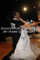 David Klar & Lauren Andlovec at WDCAL Luna Park Ballroom Dancing Championship