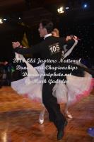 David Klar & Lauren Andlovec at DSA National Dancesport Championship