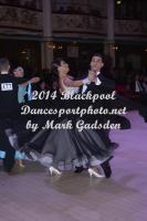 Gaetano Iavarone & Emanuela Napolitano at Blackpool Dance Festival 2014