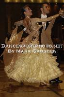 Michael Glikman & Milana Deitch at Crown Dancesport Championship 2011