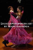 Michael Glikman & Milana Deitch at FATD National Capital DanceSport Championship