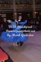 Alex Plant & Faye Edge at Blackpool Dance Festival 2014