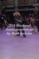 Mirco Risi & Maria Ermatchkova at Blackpool Dance Festival 2014