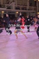 Alex Pritchard & Chloe Hewitt at Blackpool Dance Festival 2014