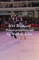 Alex Pritchard & Chloe Hewitt at Blackpool Dance Festival 2014
