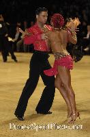 Zoran Plohl & Tatsiana Lahvinovich at UK Open 2007