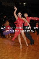 Ronnie Steeve Vergara & Charlea Lagaras at National Capital Dancesport Championships