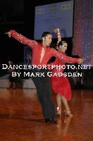 Ronnie Steeve Vergara & Charlea Lagaras at National Capital Dancesport Championships