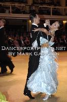 Mikhail Avdeev & Anastasia Muravyova at Blackpool Dance Festival 2009