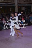 Denys Drozdyuk & Antonina Skobina at Blackpool Dance Festival 2014
