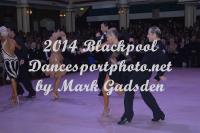 Riccardo Cocchi & Yulia Zagoruychenko at Blackpool Dance Festival 2014