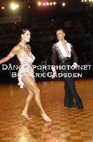 Adam Blakey & Zoe Unkovich at National Capital Dancesport Championships