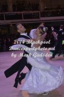 Oskar Wojciechowski & Karolina Holody at Blackpool Dance Festival 2014