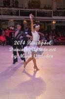 Angelo Serena & Cristiana Serena at Blackpool Dance Festival 2014