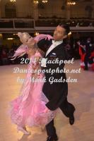 Slawomir Lukawczyk & Edna Klein at Blackpool Dance Festival 2014