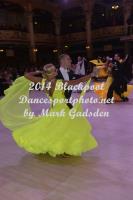 Aleksandr Zhiratkov & Irina Novozhilova at Blackpool Dance Festival 2014