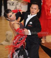 Anthony Chong & Gloria Chien at Austrian Open Championships 2012