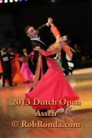 Stas Portanenko & Nataliya Kolyada at Dutch Open 2013