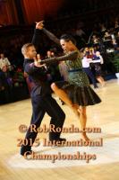 Neil Jones & Ekaterina Jones at International Championships 2015