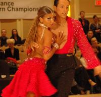 Pasha Pashkov & Daniella Karagach at 2009 USA Dance Southeastern Championships