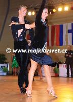 Pavel Sluka & Elizaveta Kuklina at Brno Open 2010