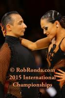 Maurizio Vescovo & Andra Vaidilaite at International Championships 2015