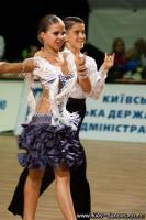 Denys Lebed & Iryna Shved at Kyiv Open