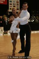 Dmytro Vlokh & Olga Urumova at Czech Dance Open 2005