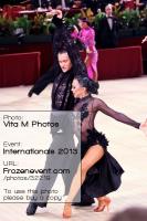 Ruslan Khisamutdinov & Elena Rabinovich at International Championships 2013
