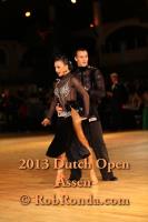 Ruslan Khisamutdinov & Elena Rabinovich at Dutch Open 2013