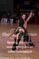Ruslan Khisamutdinov & Elena Rabinovich at Russian Open Dance Festival - European Championship 2014