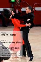 Ruslan Khisamutdinov & Elena Rabinovich at International Championships 2014