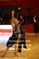 Ruslan Khisamutdinov & Elena Rabinovich at WDC AL Open World Championship 10-Dance - 2015 Autumn Star