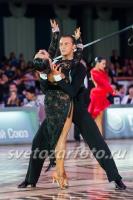Ruslan Khisamutdinov & Elena Rabinovich at Kremlin Cup